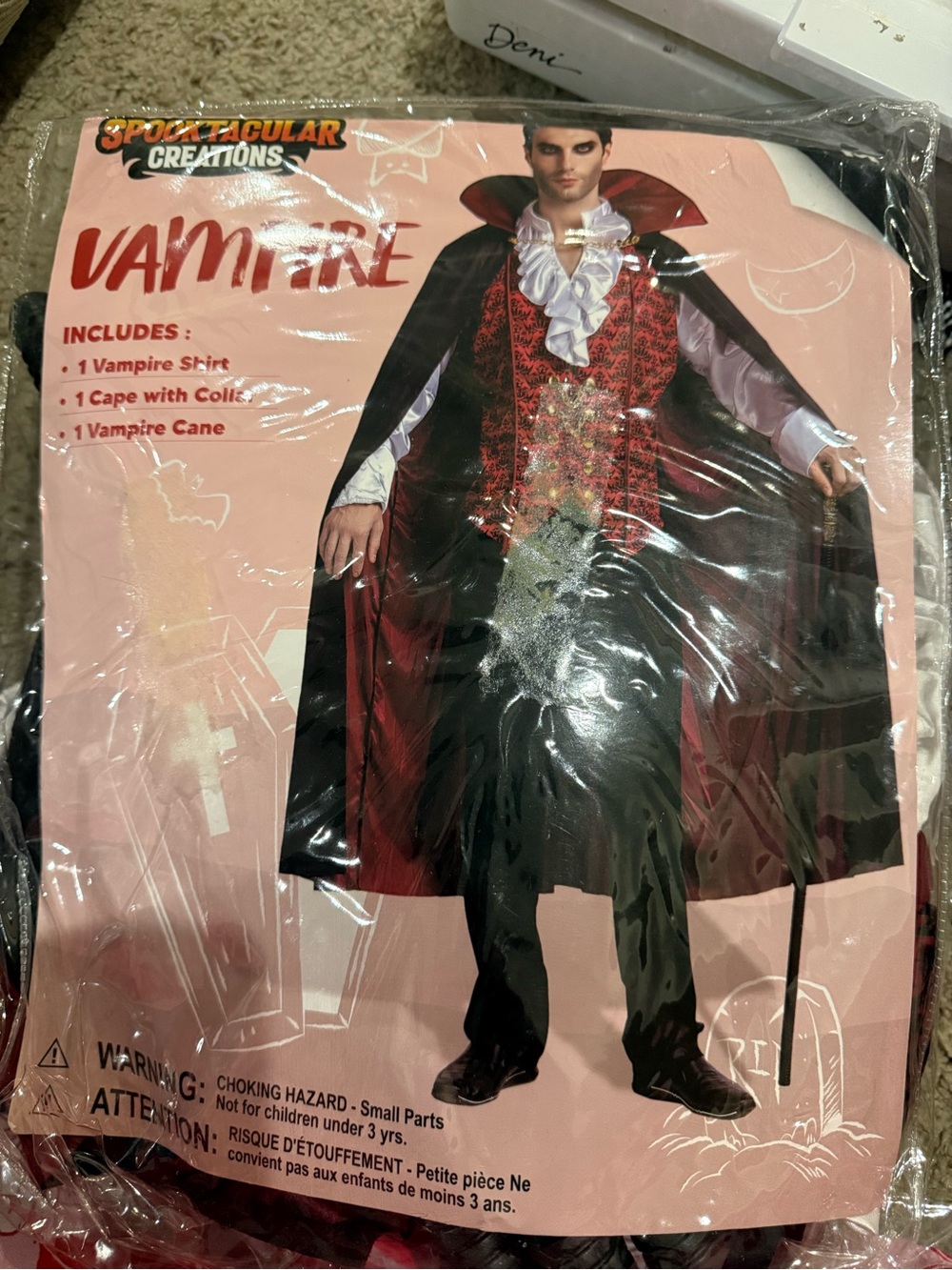 Adult men medium ' Vampire Costume new